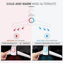Load image into Gallery viewer, Electric Clothes Drying Rack (NEW YEAR 2020 Promotion-50% OFF & Free Shipping) - Portable Clothes Hangers Electric Laundry Dryer Smart Shoes Dryer Rack Coat Hanger For Winter Home Travel Rod Rack Hangers