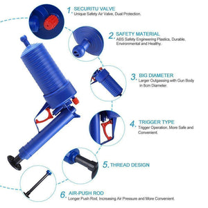 CLEANER™ GUN : HIGH PRESSURE TOILET PLUNGER [2020 AIR POWER UPGRADE]